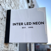 The Oval' - Frameless Acrylic Light Box Double Sided Sign